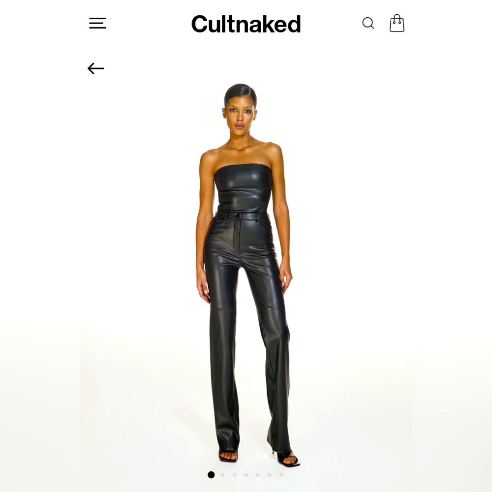 WORN ONCE Cultnaked Killa Leather Trousers